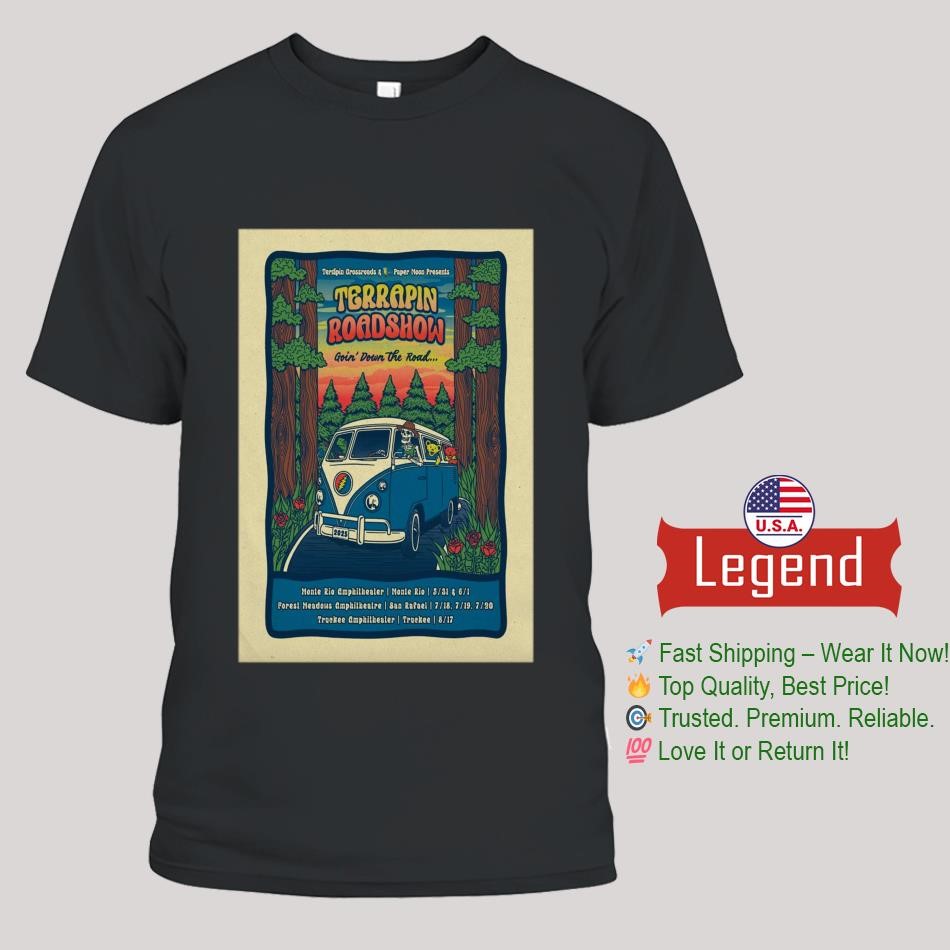 The Terrapin Crossroads Live At Terrapin Roadshow Summer 2025 Shirt