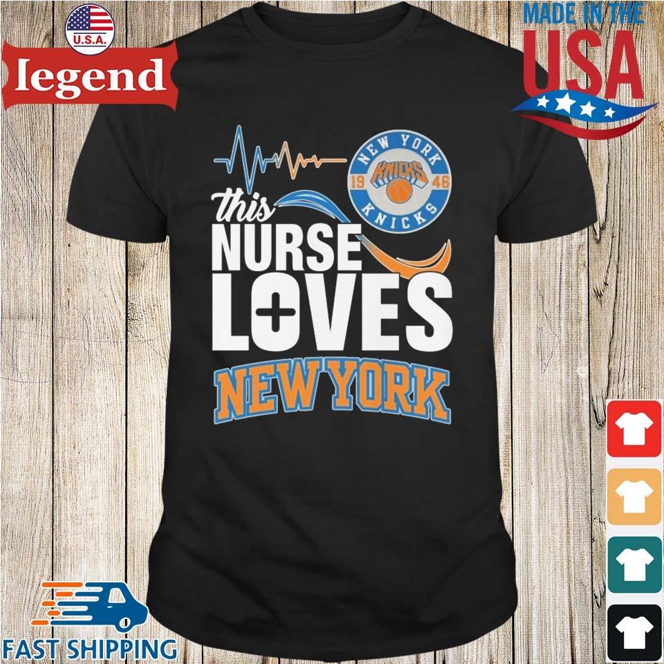 This Nurse Loves New York Knicks Shirt
