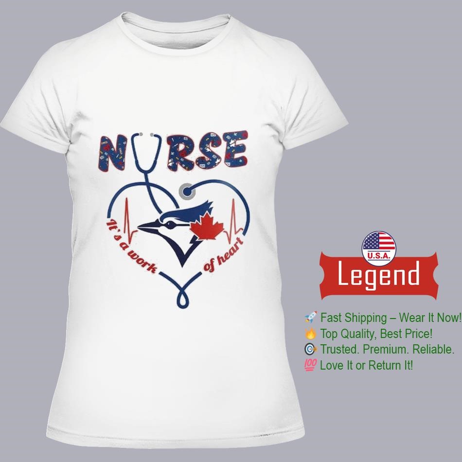 Toronto Blue Jays Nurses Appreciation Night 2025 Baseball Lady's T-Shirt