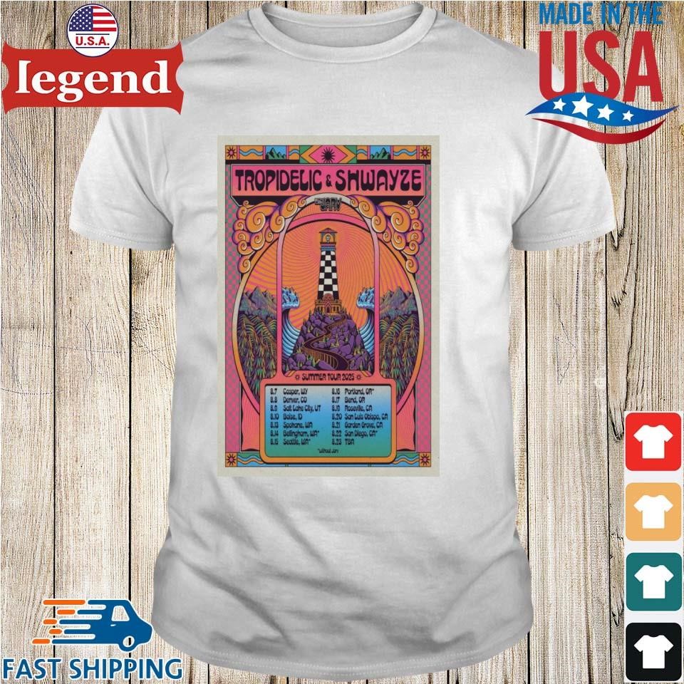 Tropidelic & Shwayze Summer 2025 Shirt