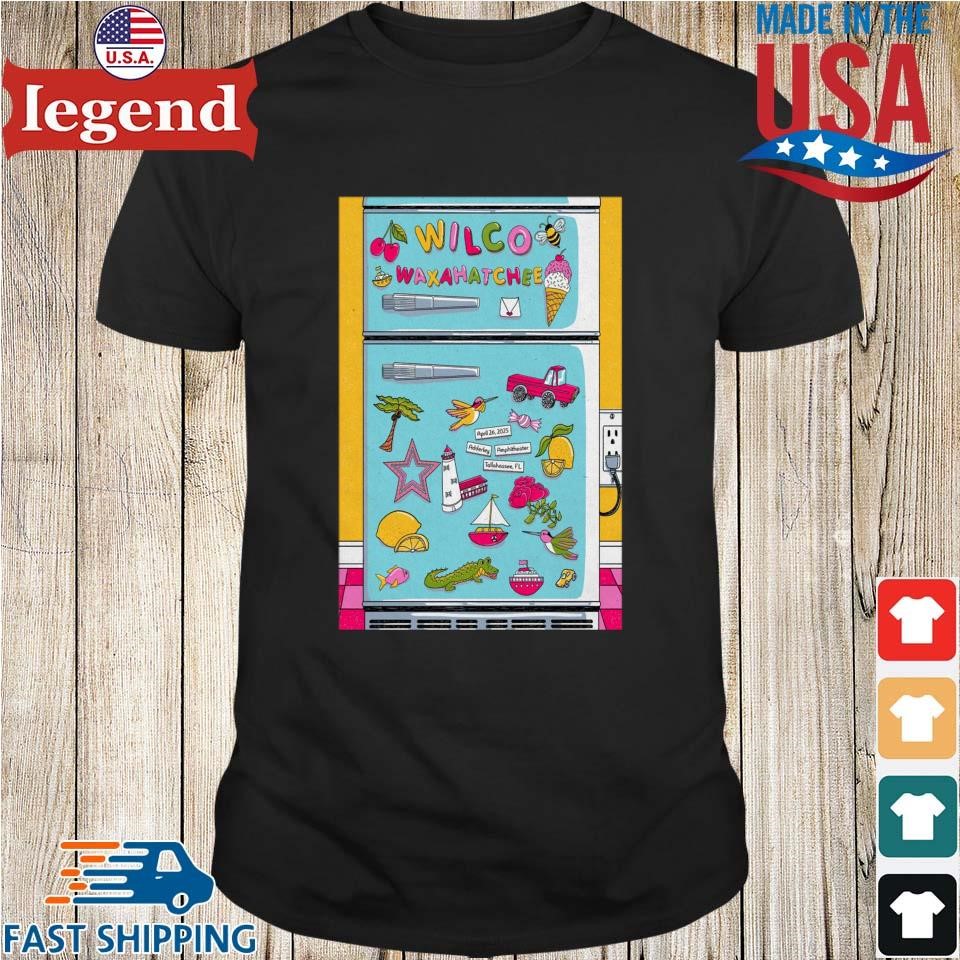 Wilco April 26, 2025 Adderley Amphitheater at Cascades Park, Tallahassee, FL Shirt
