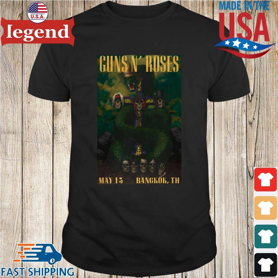 Guns N' Roses Bangkok, Thailand May 13 2025 Shirt