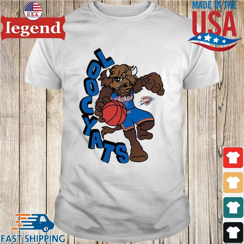 Oklahoma City Thunder NBA x Staycool Mascot Shirt