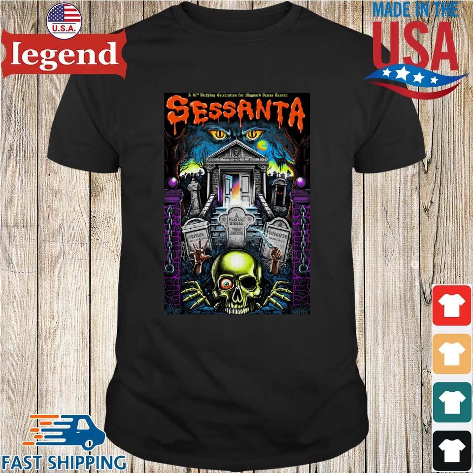 Sessanta Veterans United Home Loans Amphitheater, Virginia Beach, VA May 11 2025 Tour Shirt
