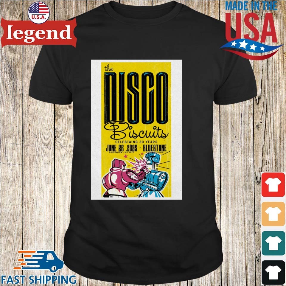 The Disco Biscuits June 26 2025 Event Columbus OH Shirt