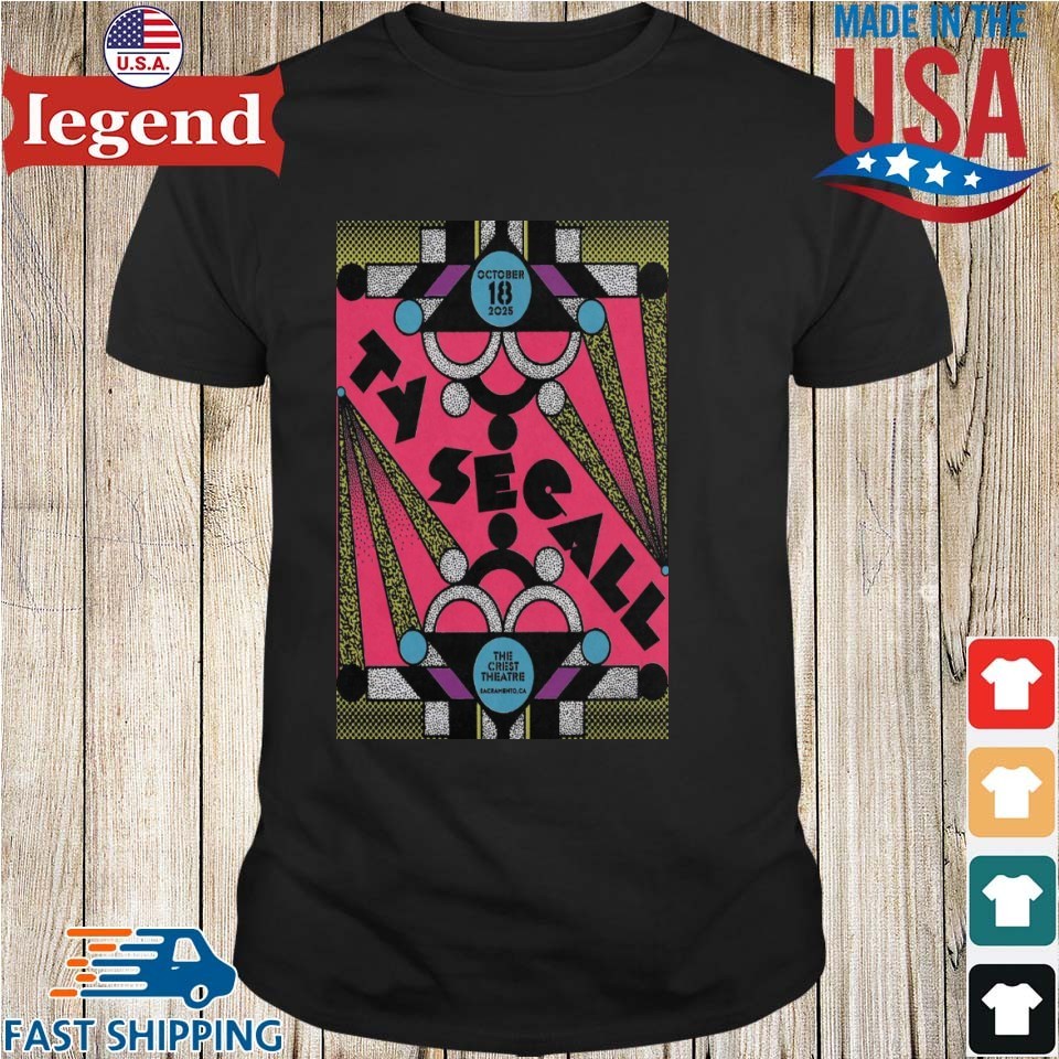 Ty Segall The Crest Theatre Sacramento, CA Tour 2025 Shirt