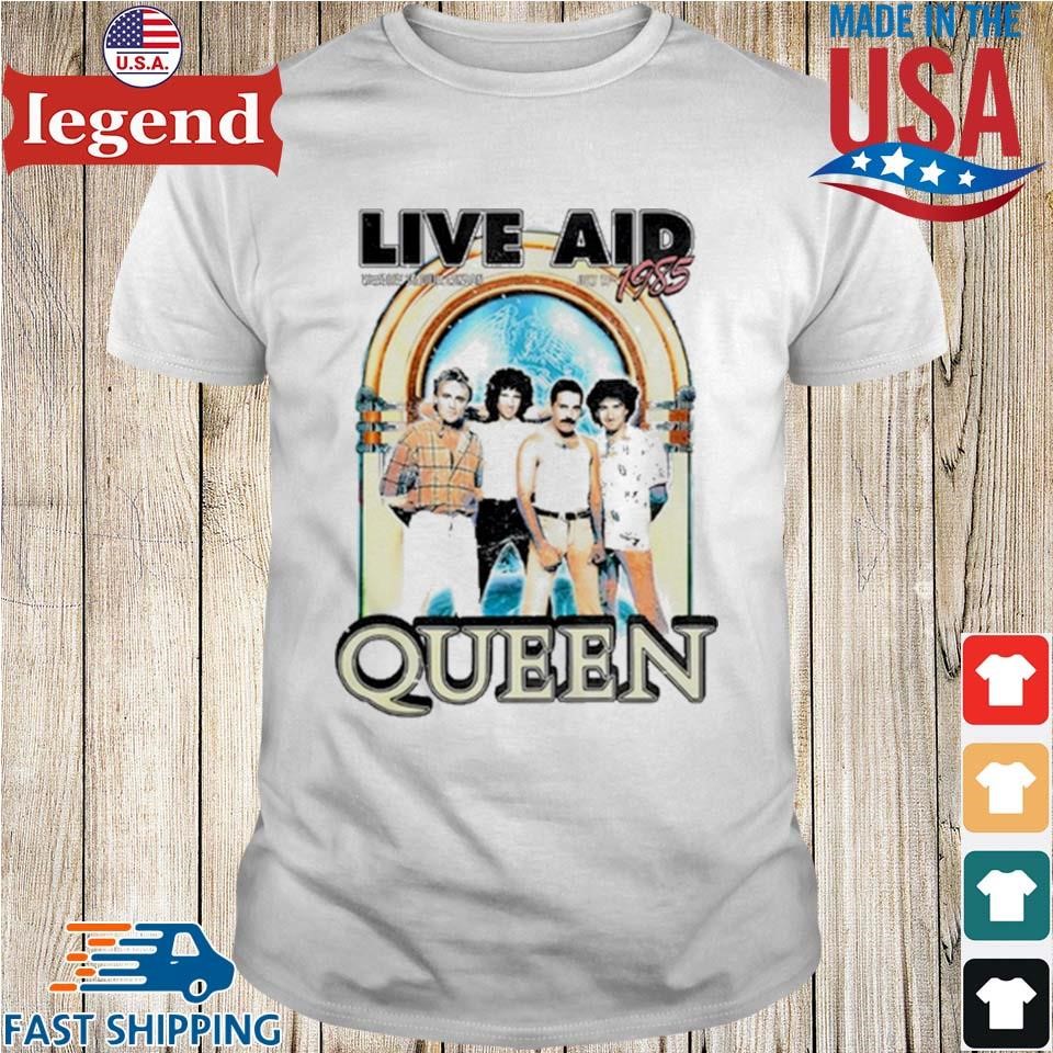 Queen 来日 1985 Tシャツ QUEEN/来日当時のライブイメージ Tシャツ 1985 | ROCK ONE
