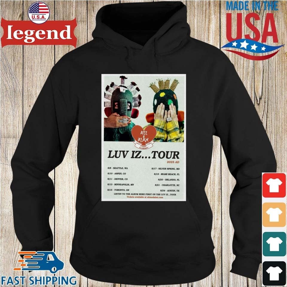 Erykah Badu 'Abi & Alan 2025 パーカー Erykah Badu 'Abi & Alan 2025 パーカー Erykah Badu X The