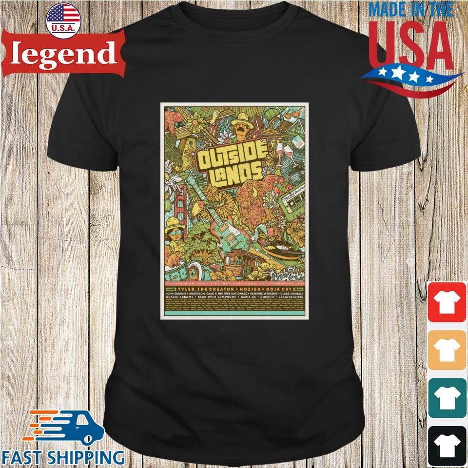 OUTSIDE LANDS 2025 Tシャツ Lサイズ