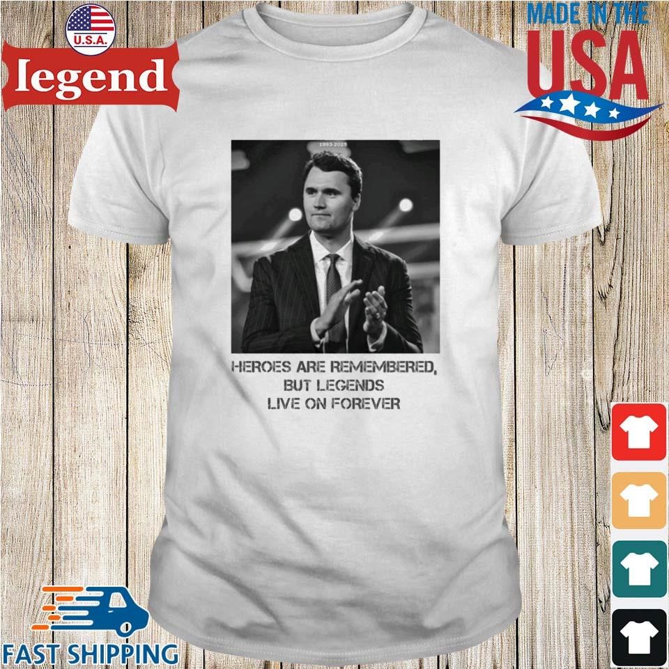Won't Arrive By Sunday] Charlie Kirk Memorial Shirt, In October We - Foto 5