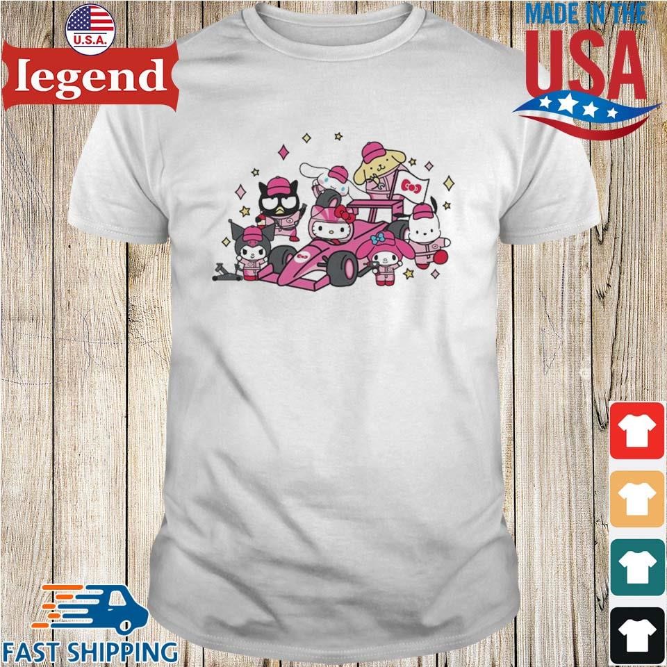Hello Kitty And Friends x F1 Academy T-shirt,Sweater, Hoodie, And