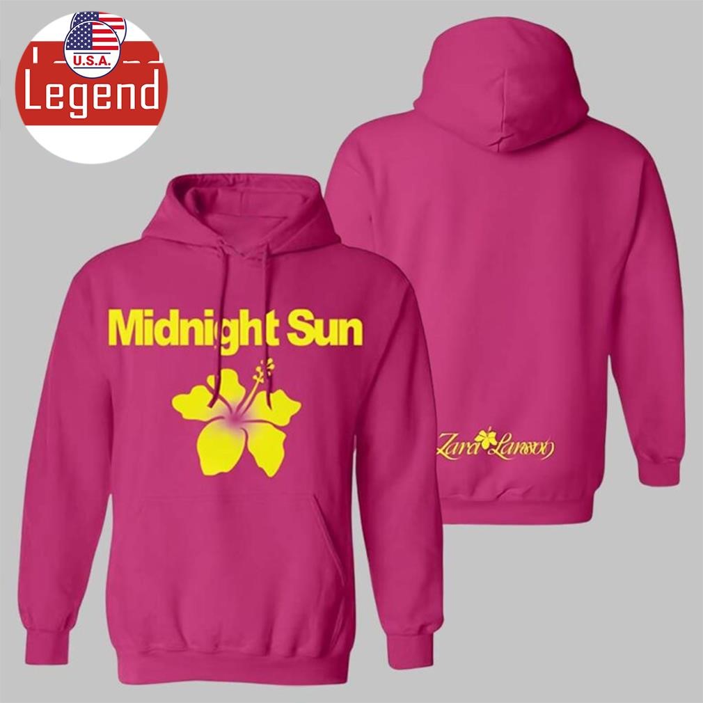 Zara Larsson Midnight Sun Pink Two Sided T-shirt,Sweater